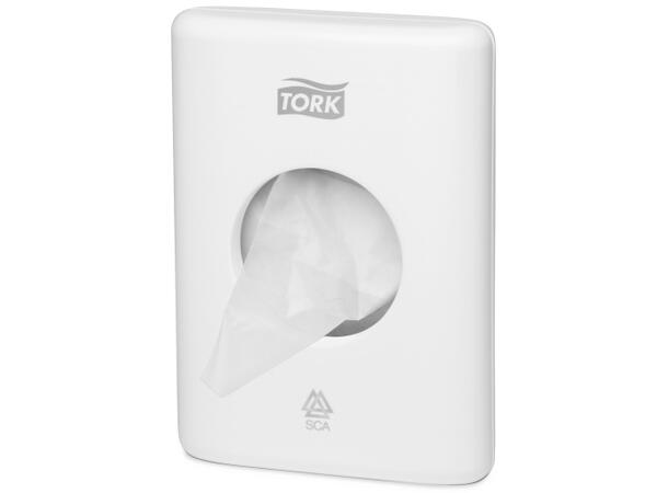 Holder TORK hygieneposer B5 hvit 